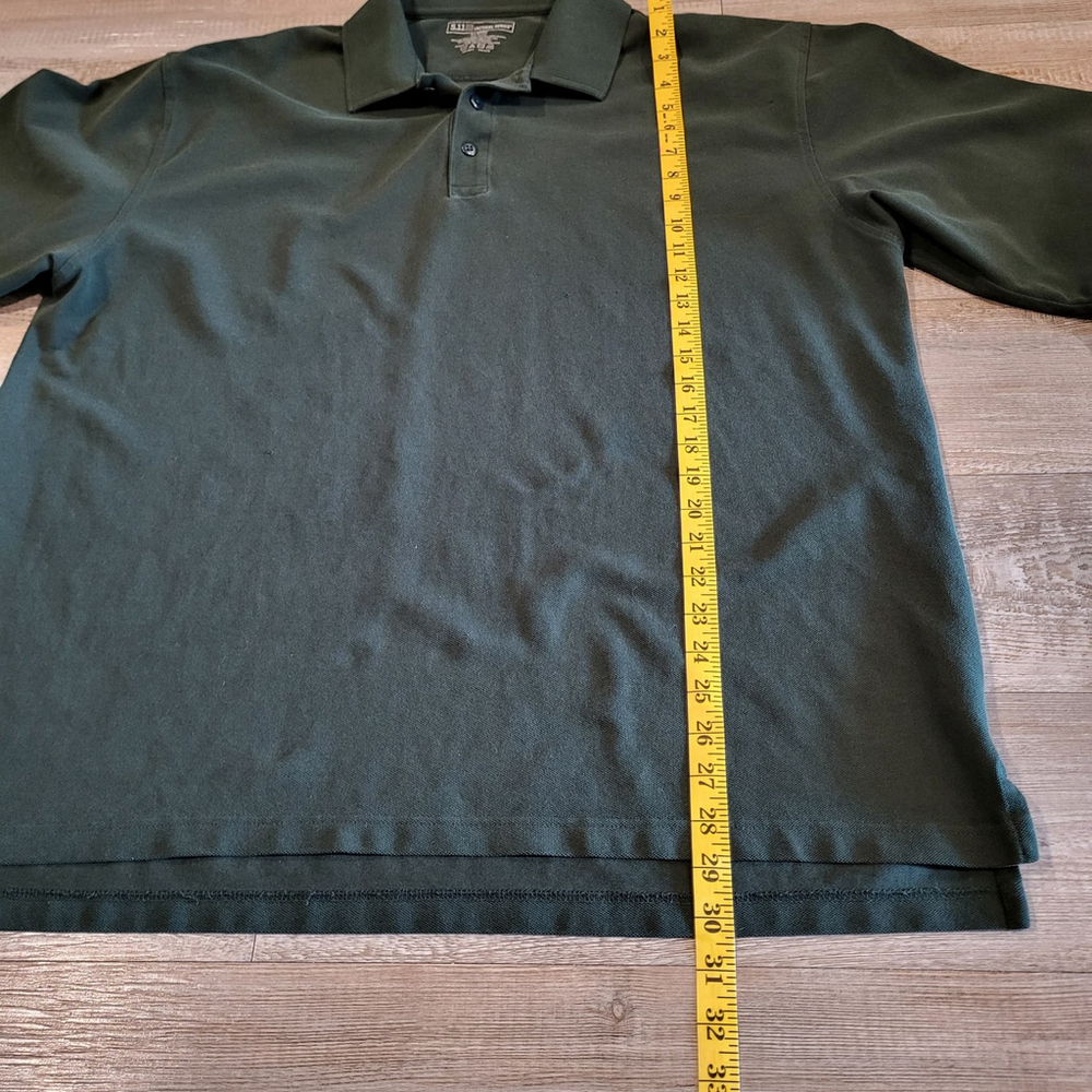5.11 Tatical Series Long Sleeve Knit Cotton Polo Mens Size XXL - Picture 7 of 7